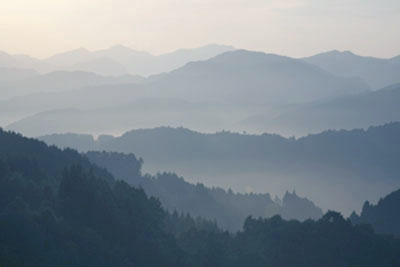 剣山系の山々